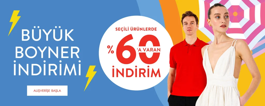 Büyük Boyner İndirimi Başladı!